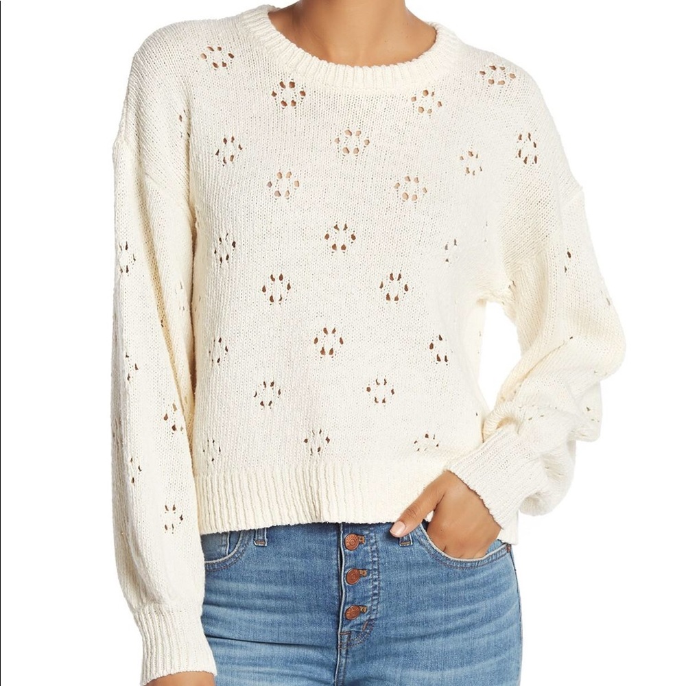 NWOT Madewell Balloon Sleeve Plus Size Sweater